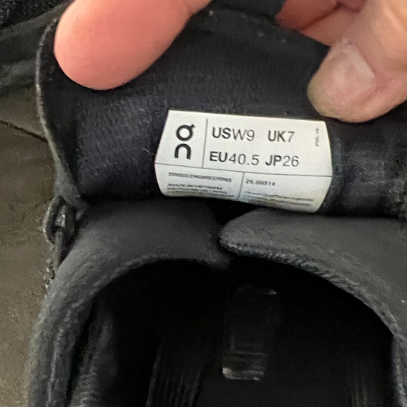 On Running Women’s On Cloud Nova Black Athletic Shoes - Picture 4 of 6